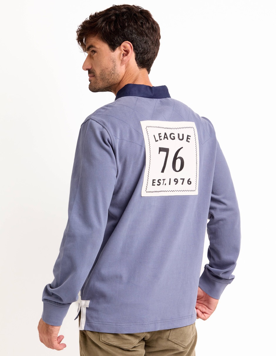 POLO WKH25067-09 WEE, M, AZUL PETRÓLEO