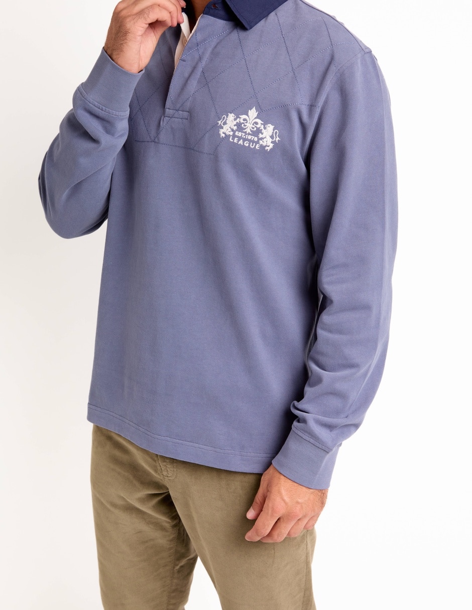 POLO WKH25067-09 WEE, M, AZUL PETRÓLEO