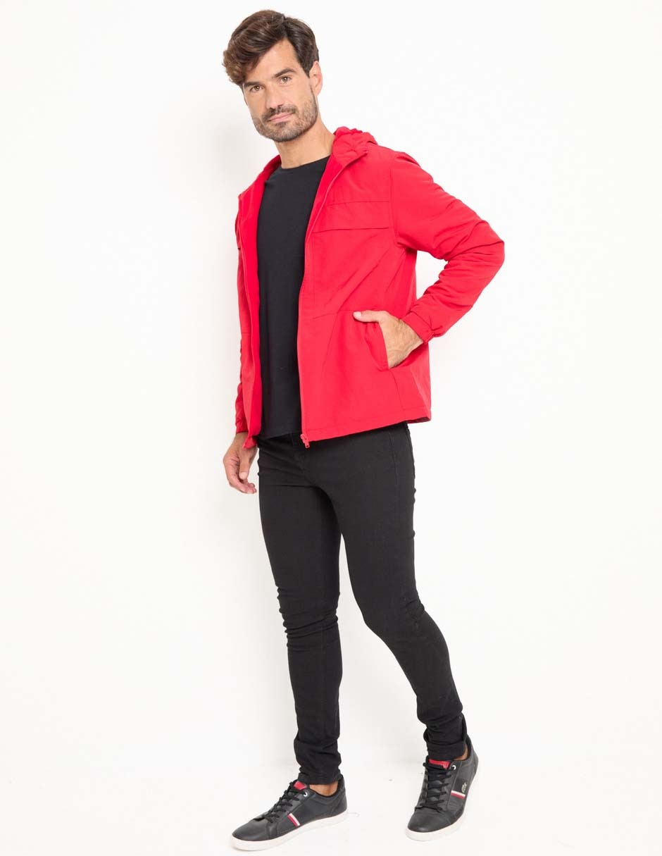 Chamarra casual con bolsillos para hombre 3