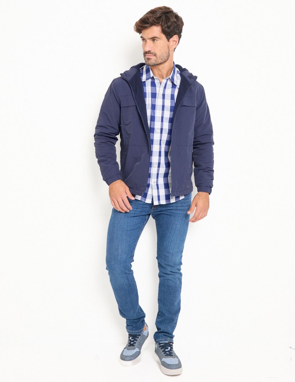 CHAMARRA WEEKEND, M, NAVY BLAZER LISO C