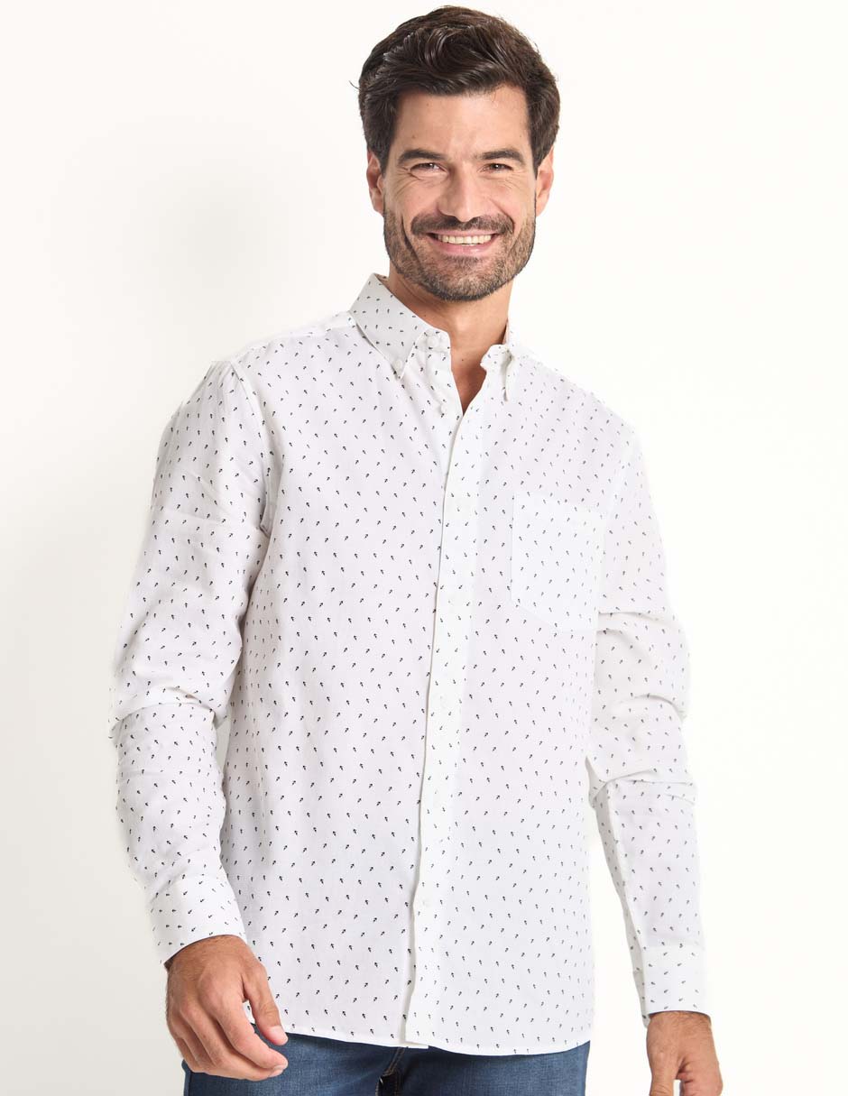 Camisa casual manga larga para hombre Camisa casual manga larga para hombre