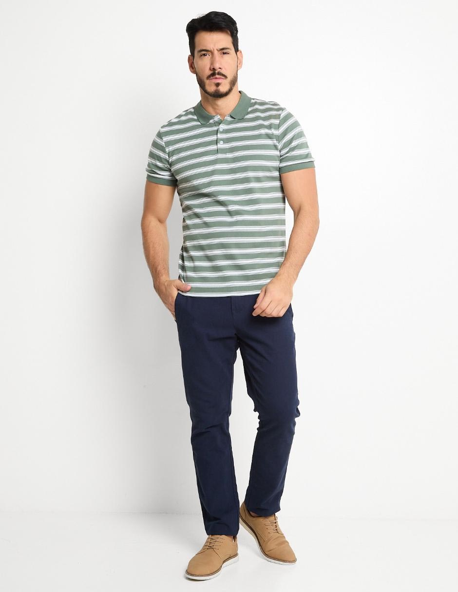 Pantalón slim de algodón para hombre 3