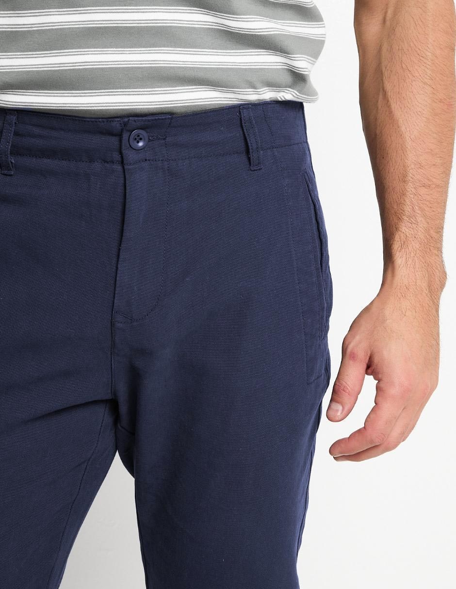 Pantalón slim de algodón para hombre 4
