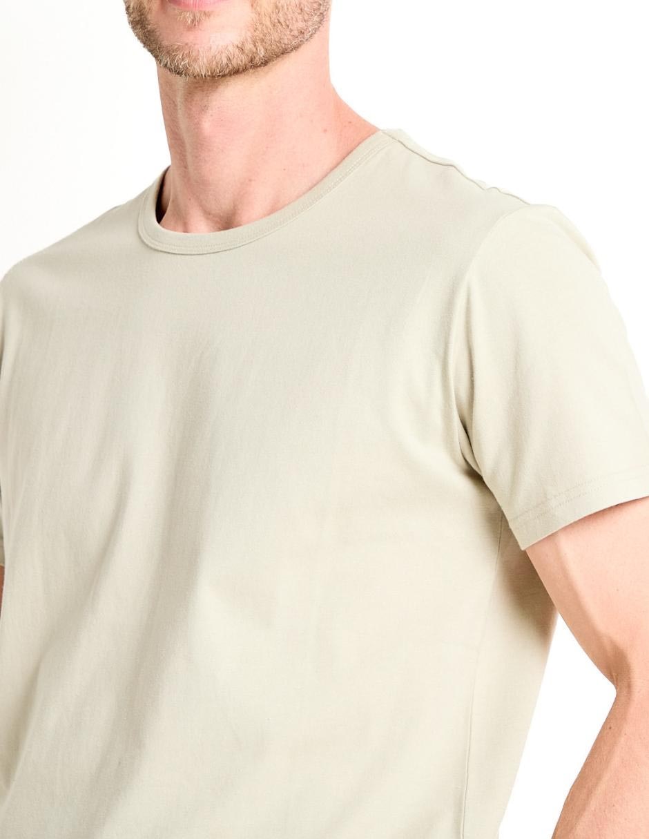 Playera cuello redondo para hombre 4