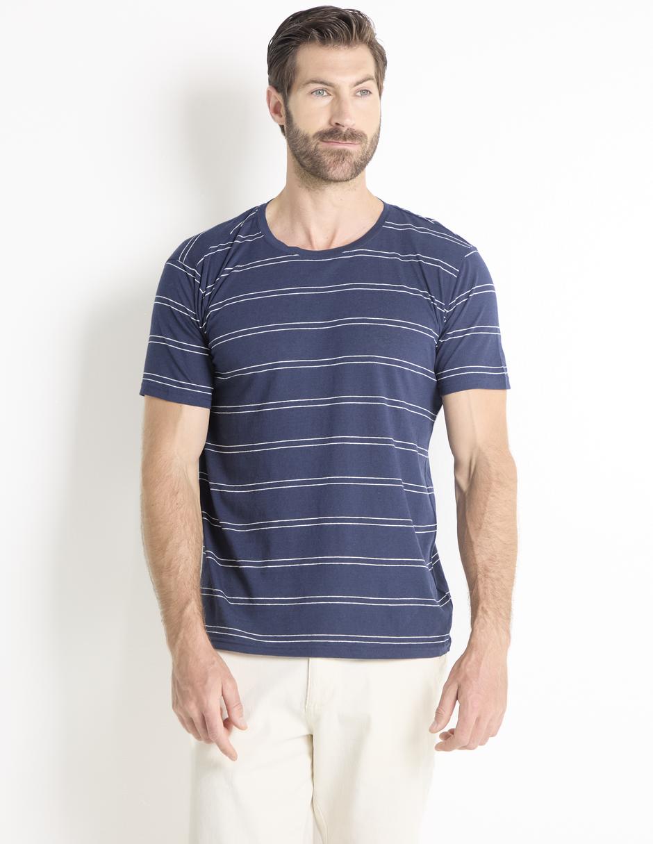 Playera cuello redondo para hombre
