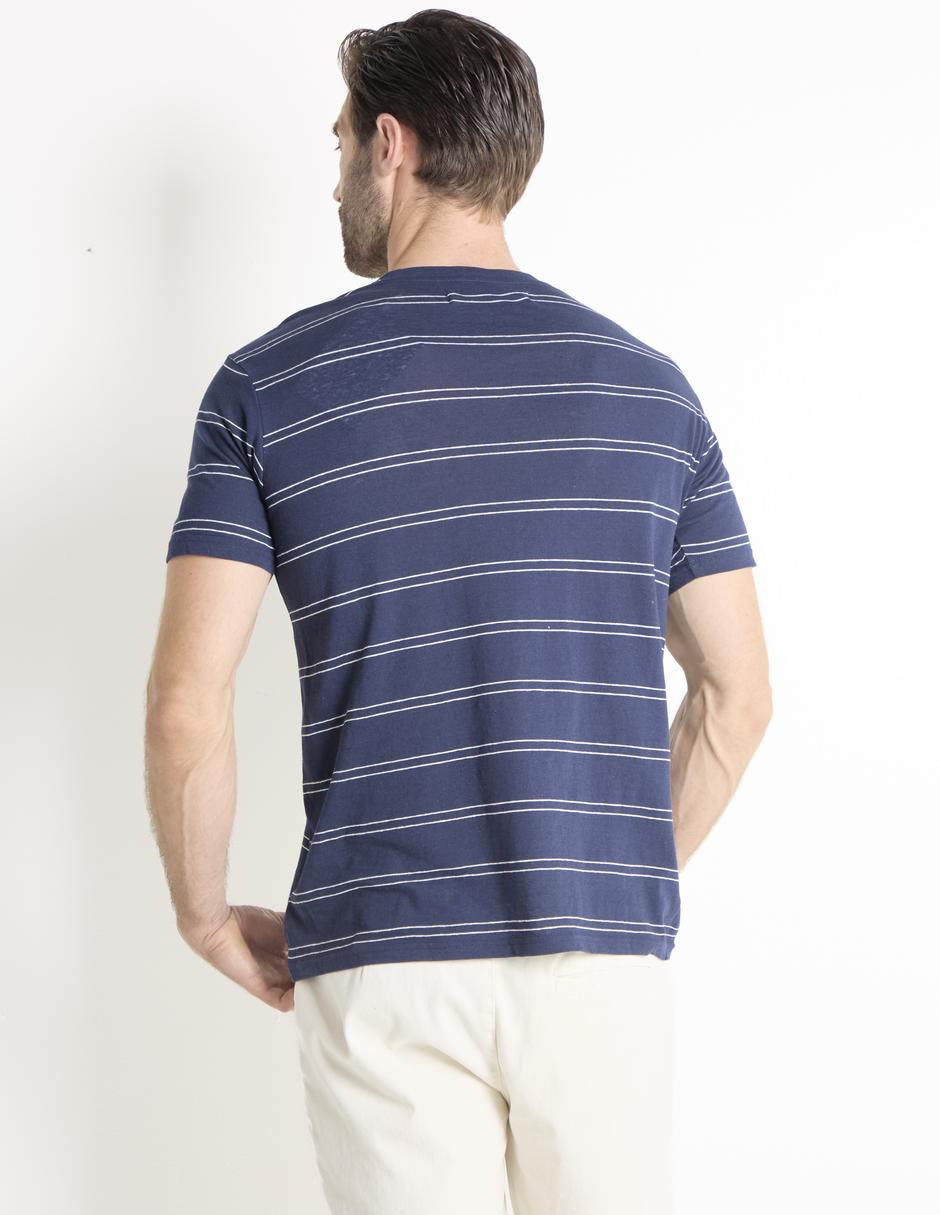 Playera cuello redondo para hombre 2