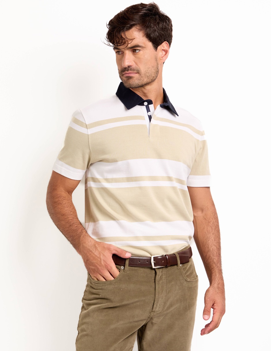 Playera tipo polo para hombre