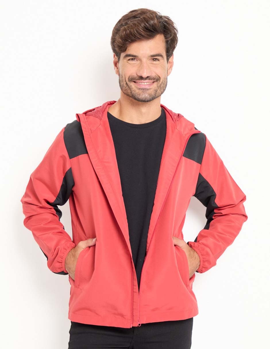 Chamarra casual con bolsillos para hombre 1