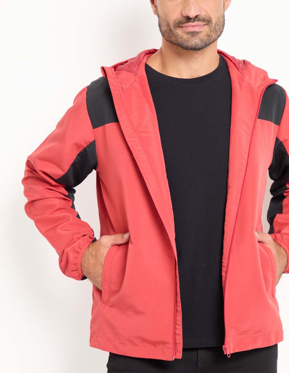 Chamarra casual con bolsillos para hombre 4