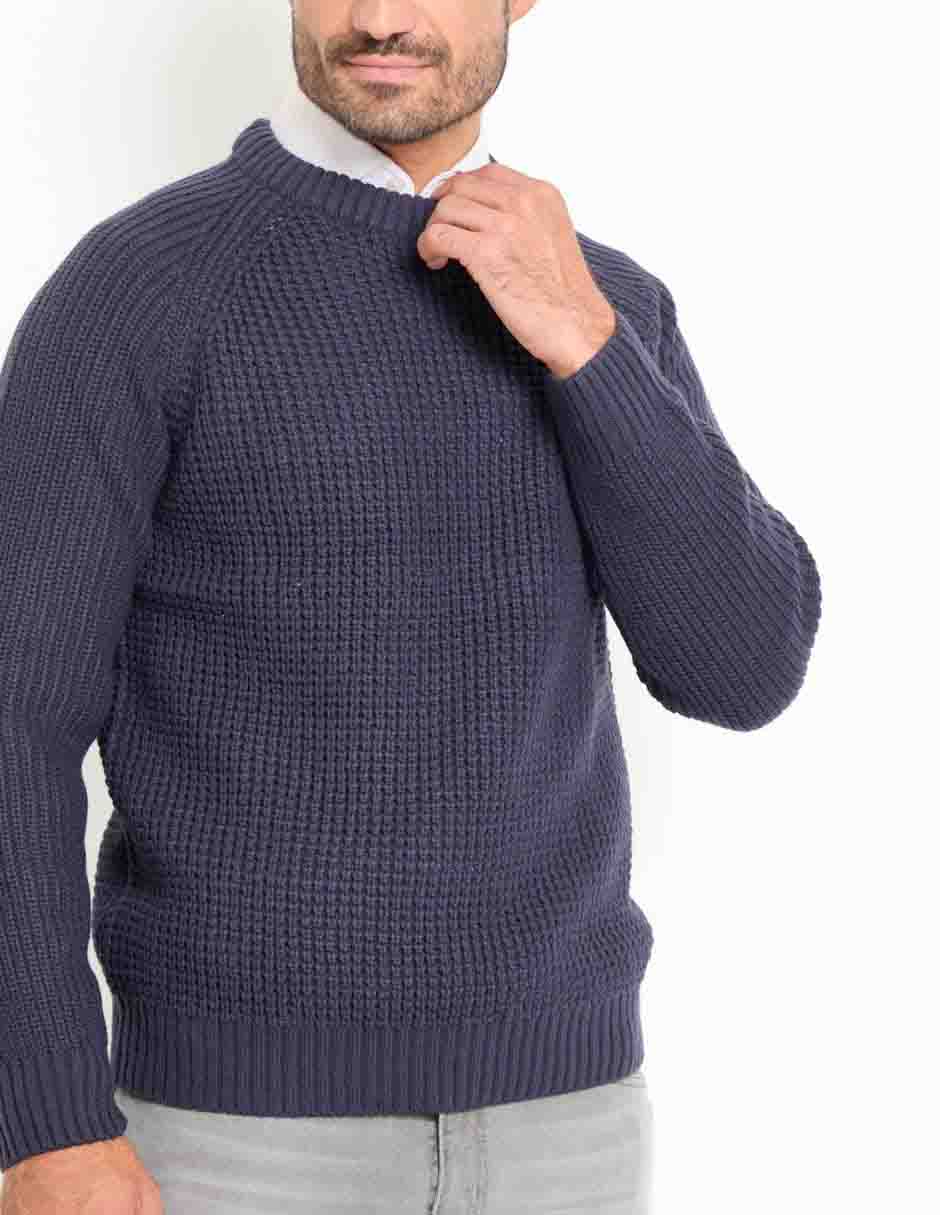 Suéter cuello redondo para hombre 4