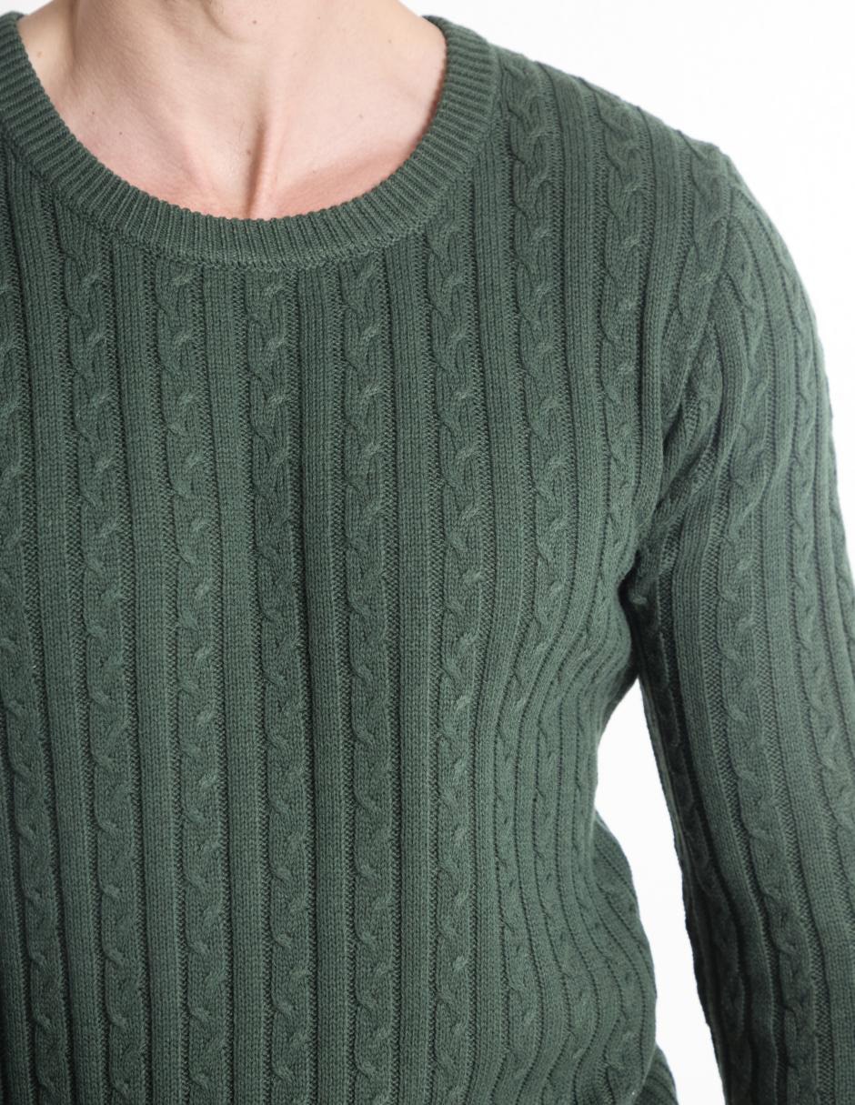 Suéter cuello redondo para hombre 4
