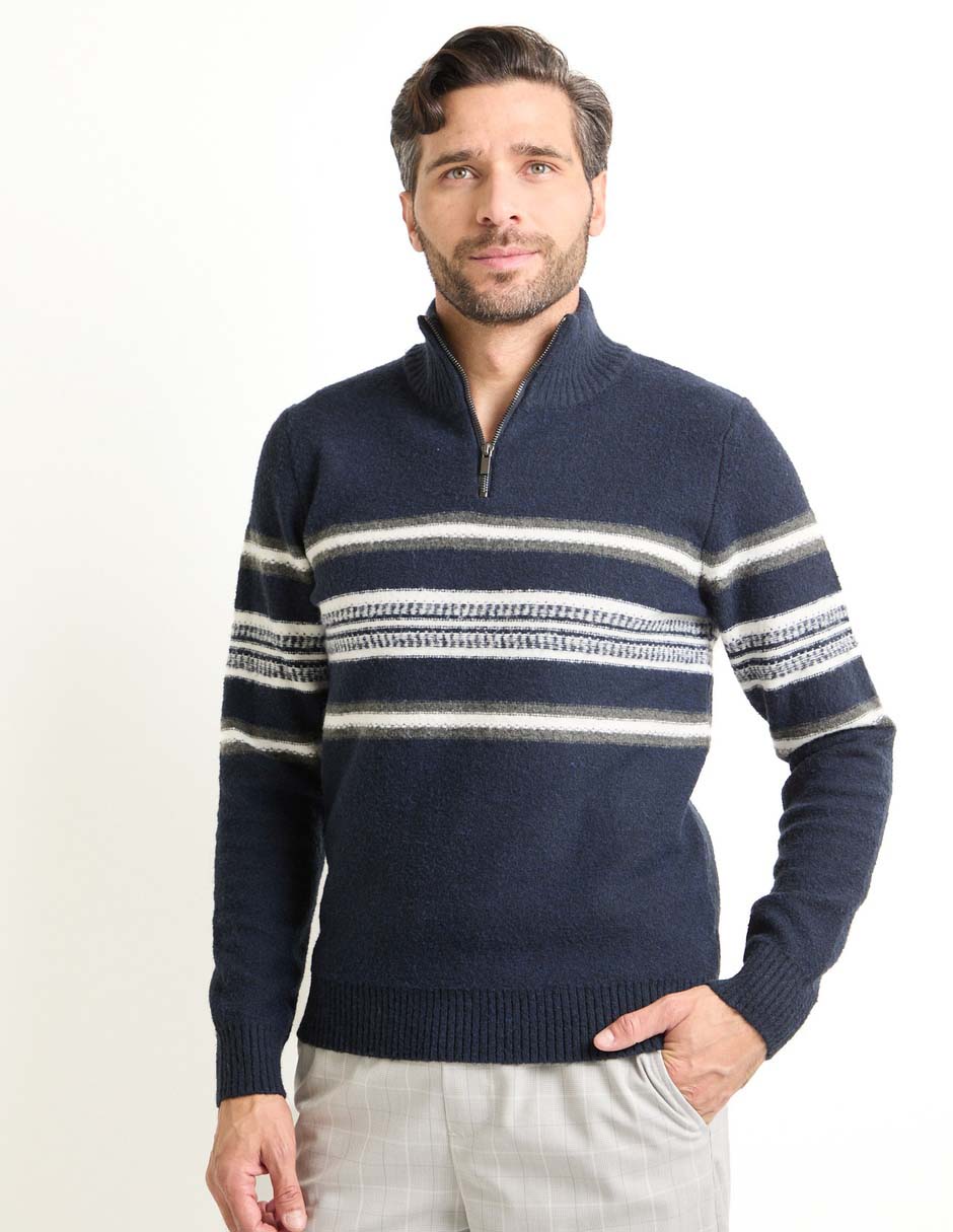 Suéter Weekend cuello con cierre para hombre Suburbia