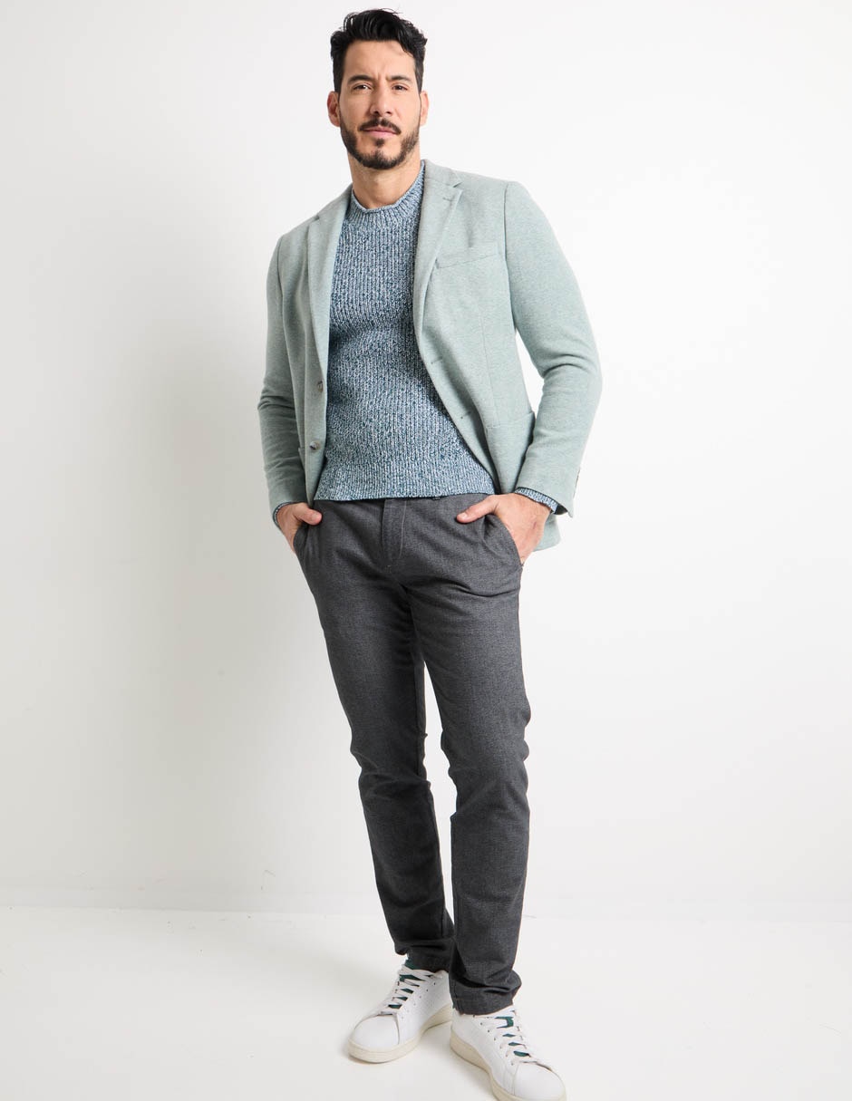 Suéter cuello redondo para hombre 3