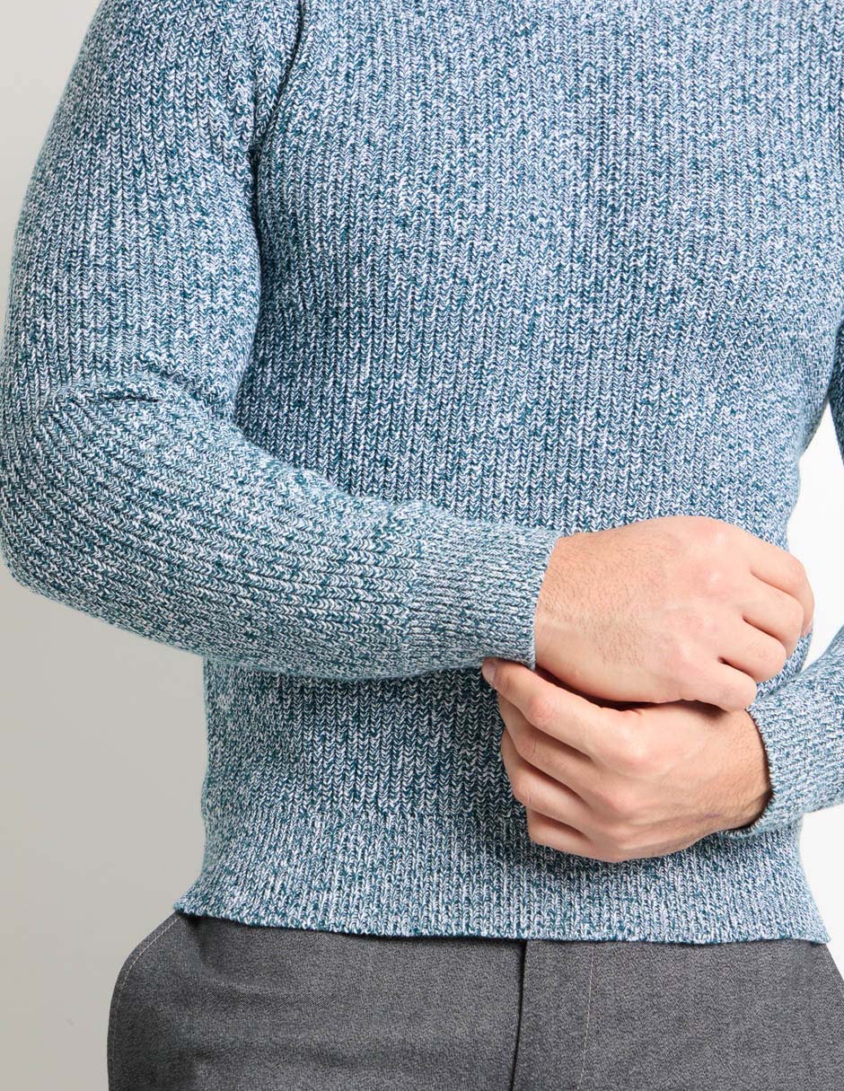 Suéter cuello redondo para hombre 4