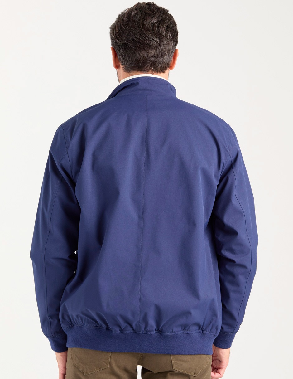 Chamarra bomber con bolsillos para hombre 2