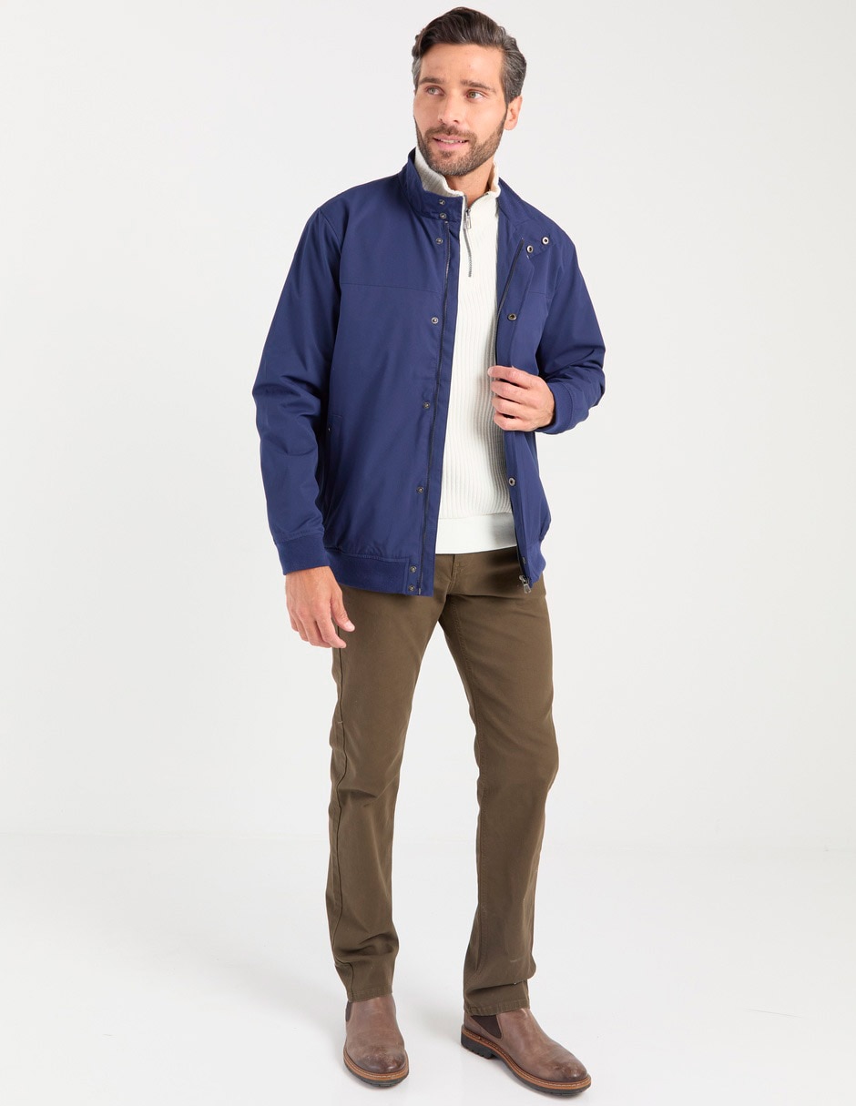 Chamarra bomber con bolsillos para hombre 3