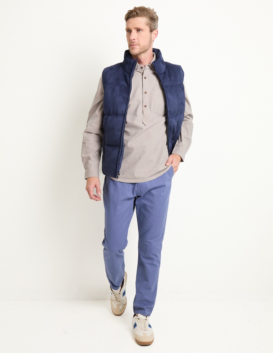 PANTALON CHINO W, 34, PLÚMBAGO OBSCURO