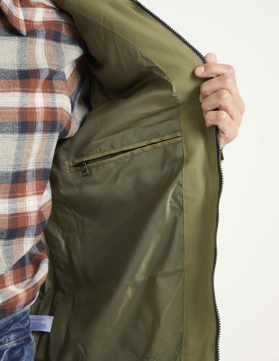 Chamarra acolchada capitonada para hombre 5