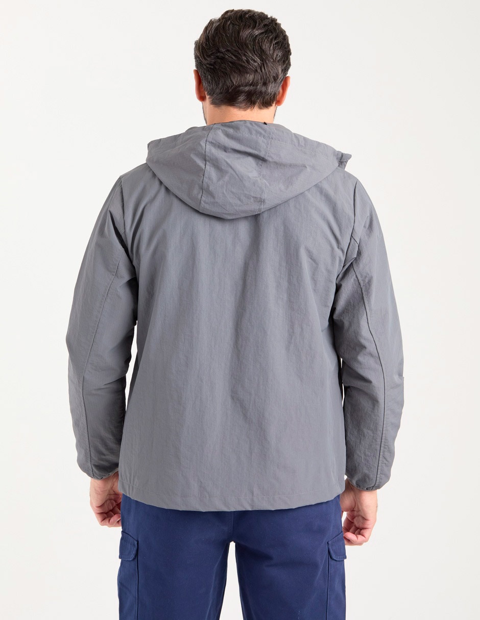 CHAMARRA WEEKEND, M, GRIS OBSCURO LISO