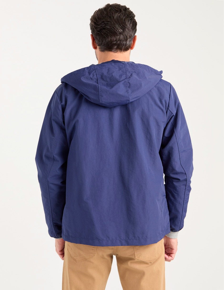 Chamarra parka con capucha para hombre 2