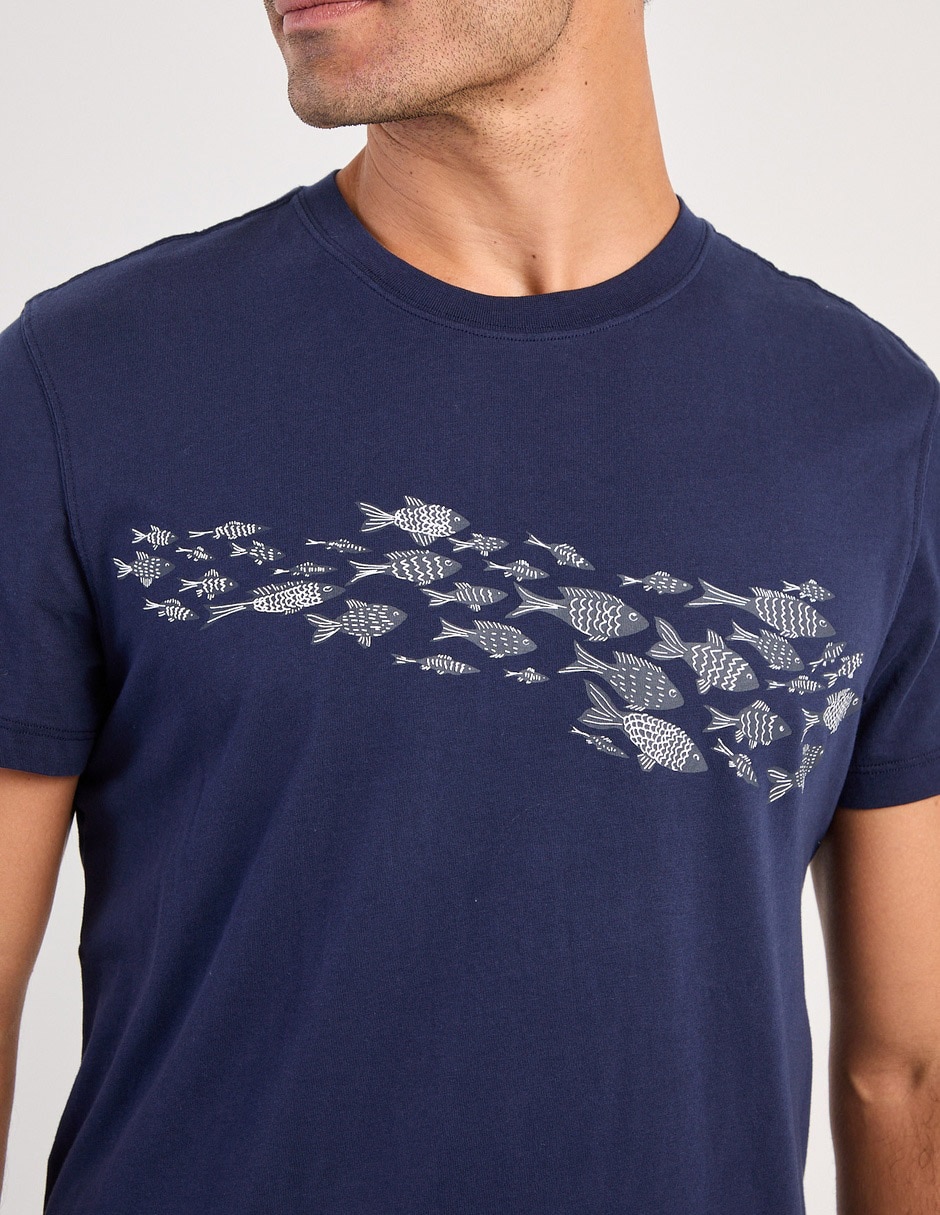 Playera cuello redondo para hombre 4