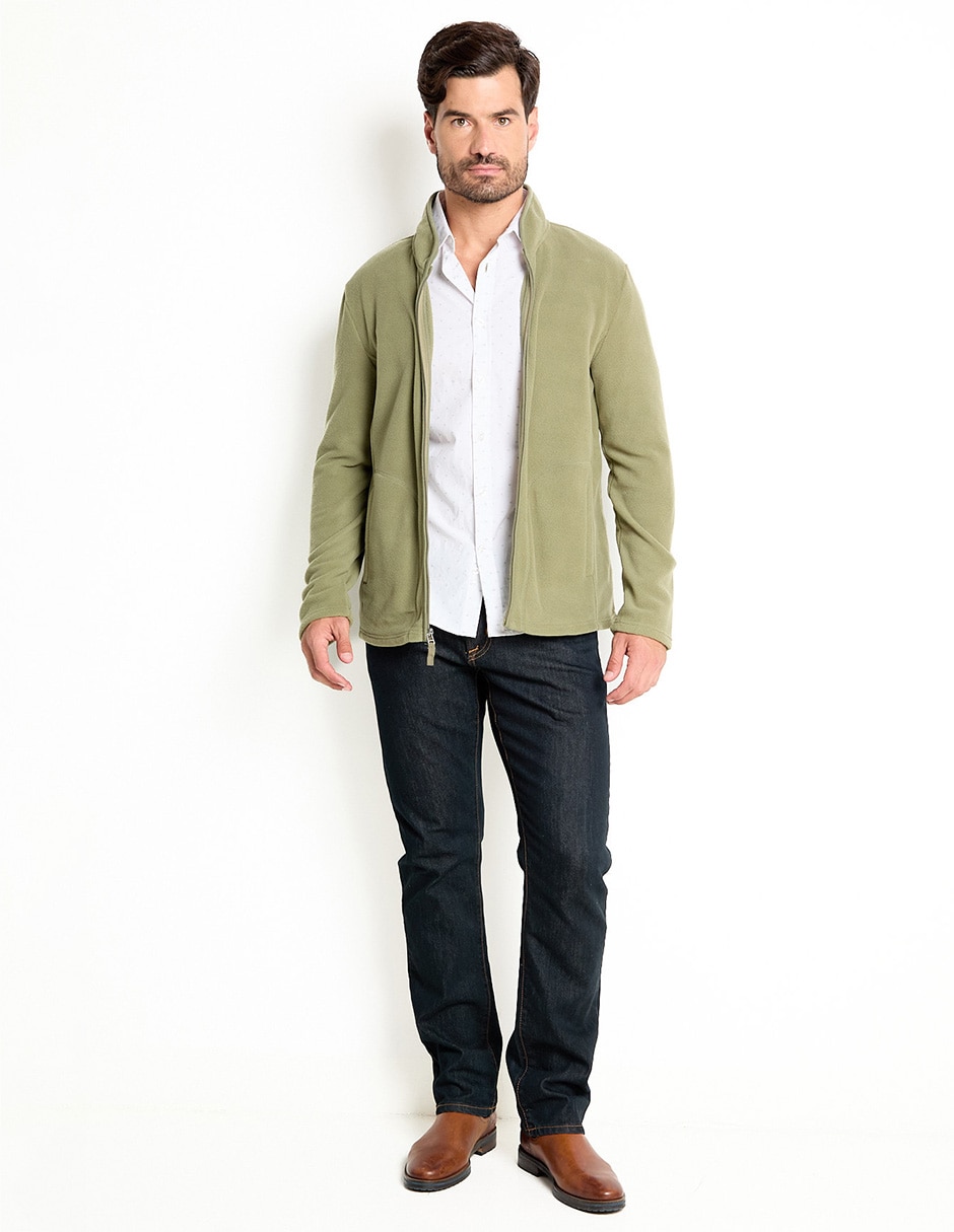 Chamarra casual con bolsillos para hombre 3