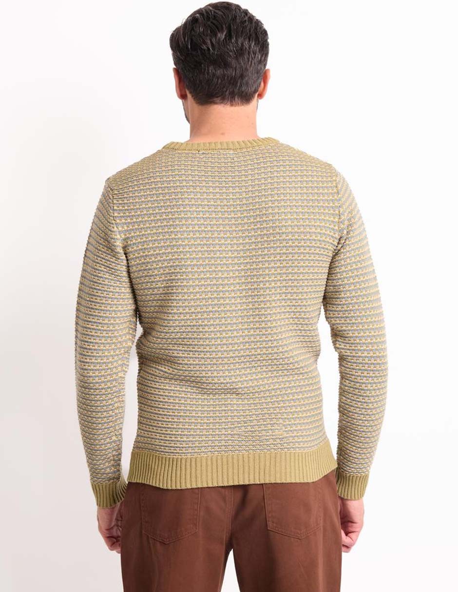 Suéter cuello redondo para hombre 2