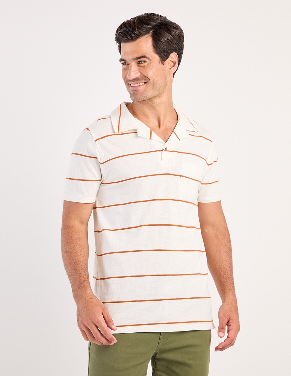 Playera tipo polo para hombre
