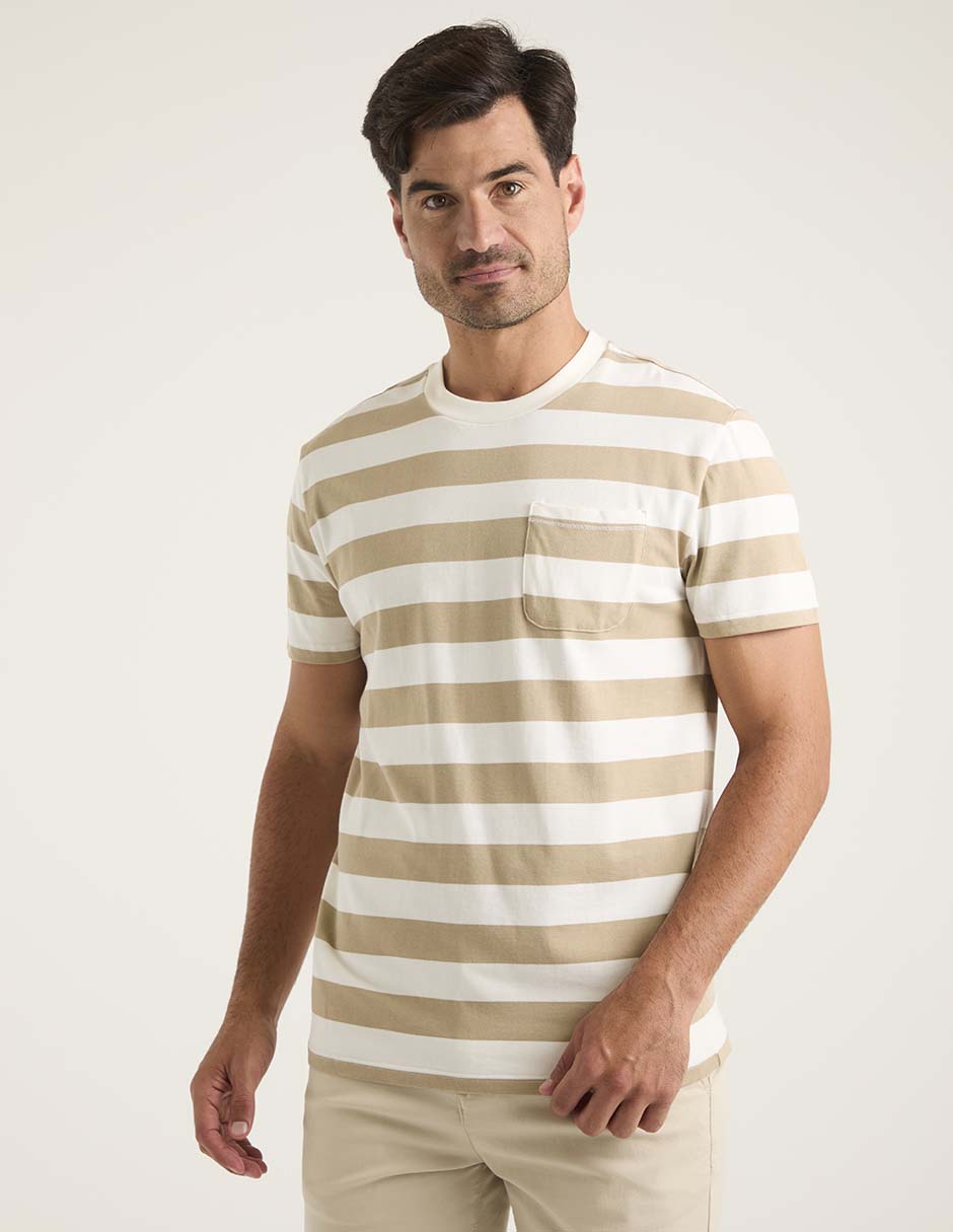 Playera cuello redondo para hombre Playera cuello redondo para hombre