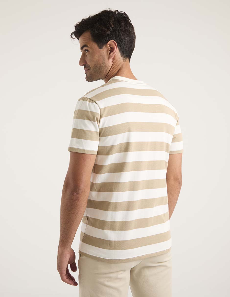 Playera cuello redondo para hombre 2