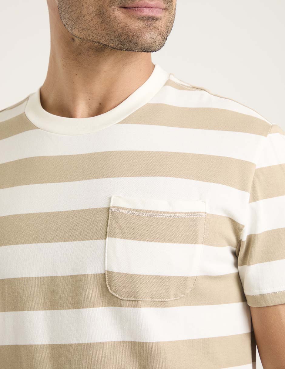 Playera cuello redondo para hombre 4