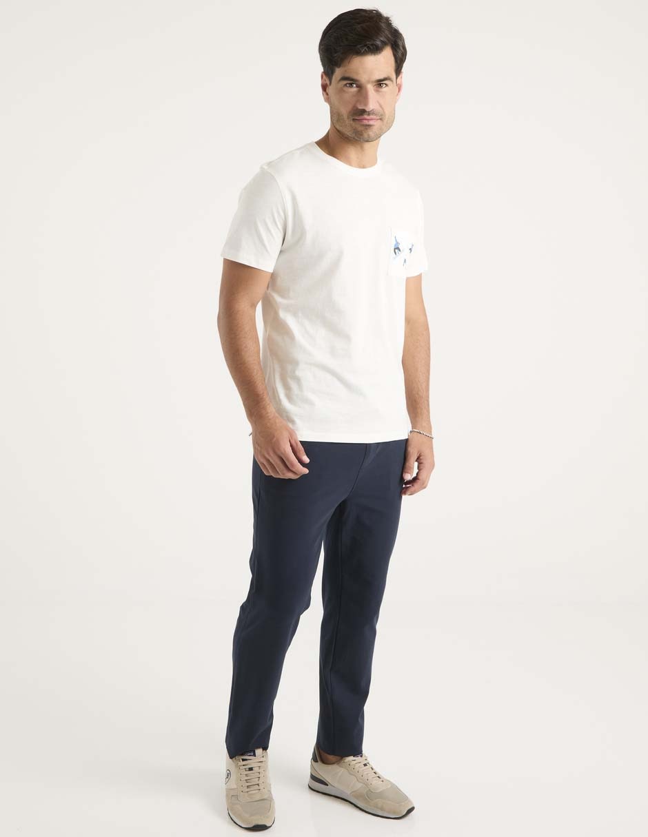 Playera cuello redondo para hombre 3