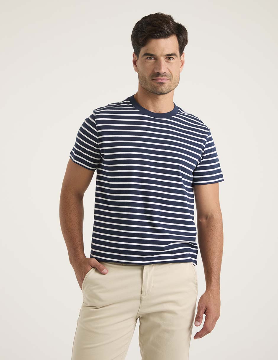 Playera cuello redondo para hombre Playera cuello redondo para hombre