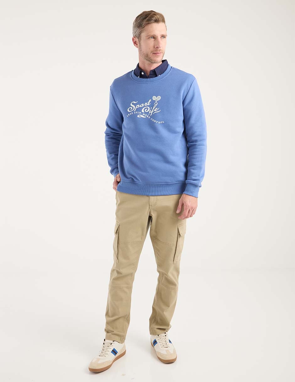SUDADERA WKH25237-12 WEEKE, EG, ÍNDIGO