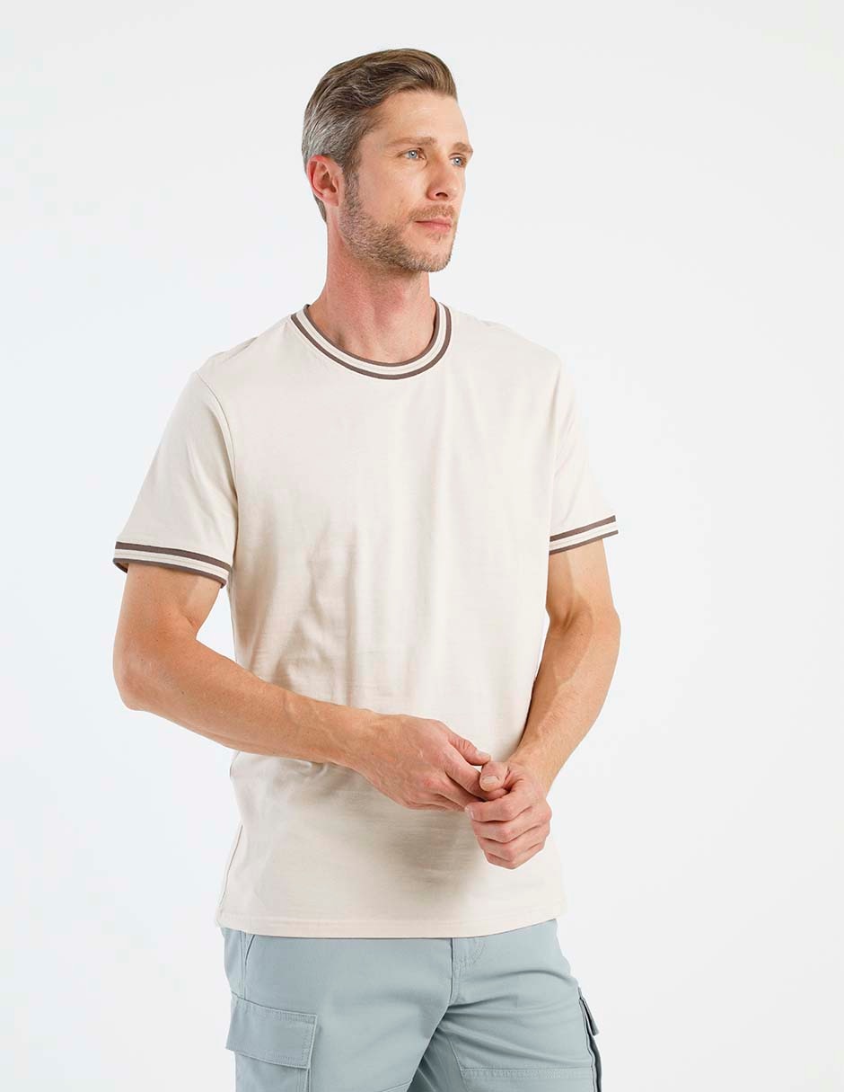 Playera cuello redondo para hombre Playera cuello redondo para hombre