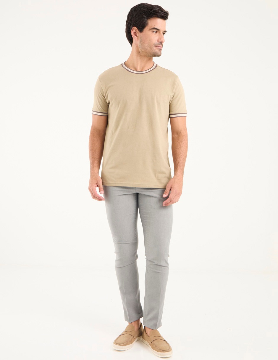 Playera cuello redondo para hombre 3