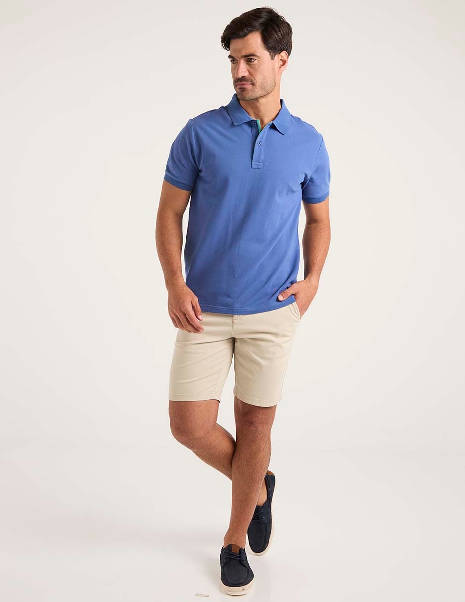 POLO WKH25239-12 WEEKEND L, EG, ÍNDIGO