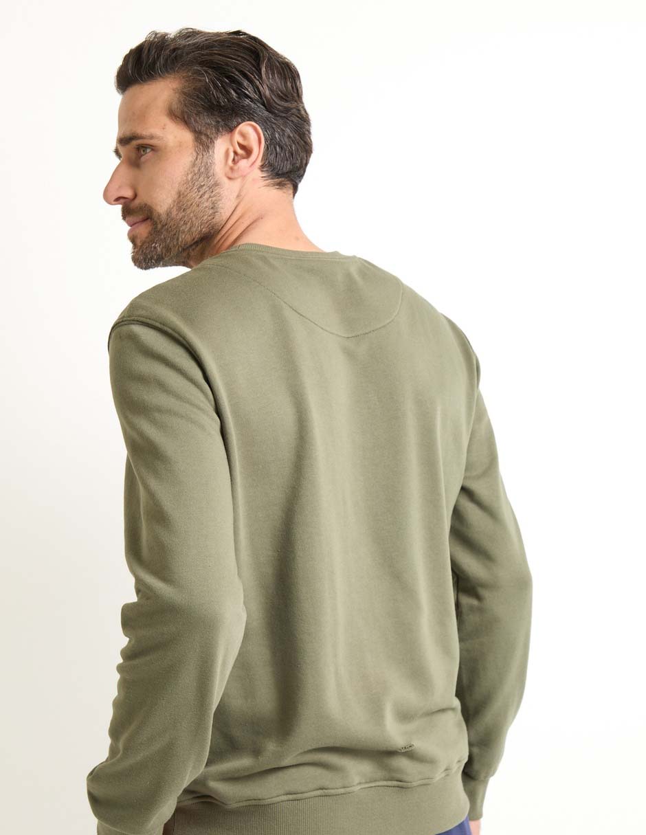 SUDADERA WKH25222-12 W, G, VERDE OLIVO