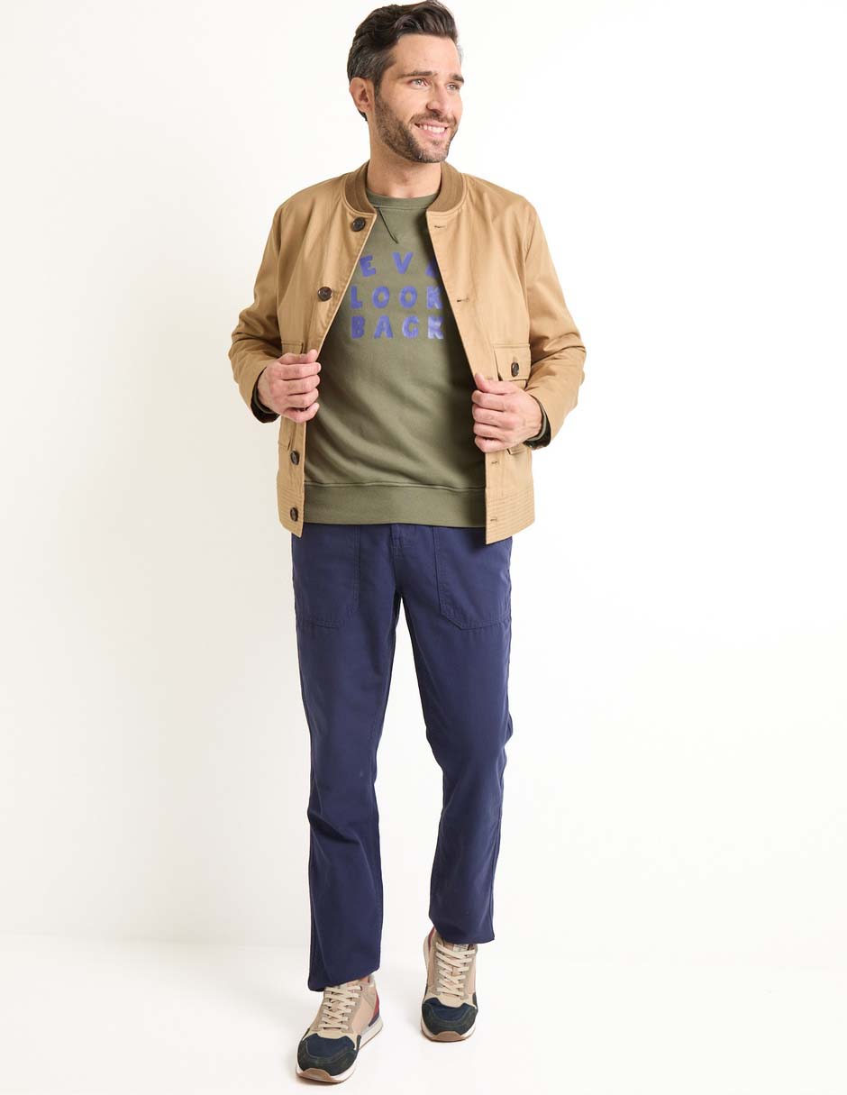SUDADERA WKH25222-12 W, G, VERDE OLIVO