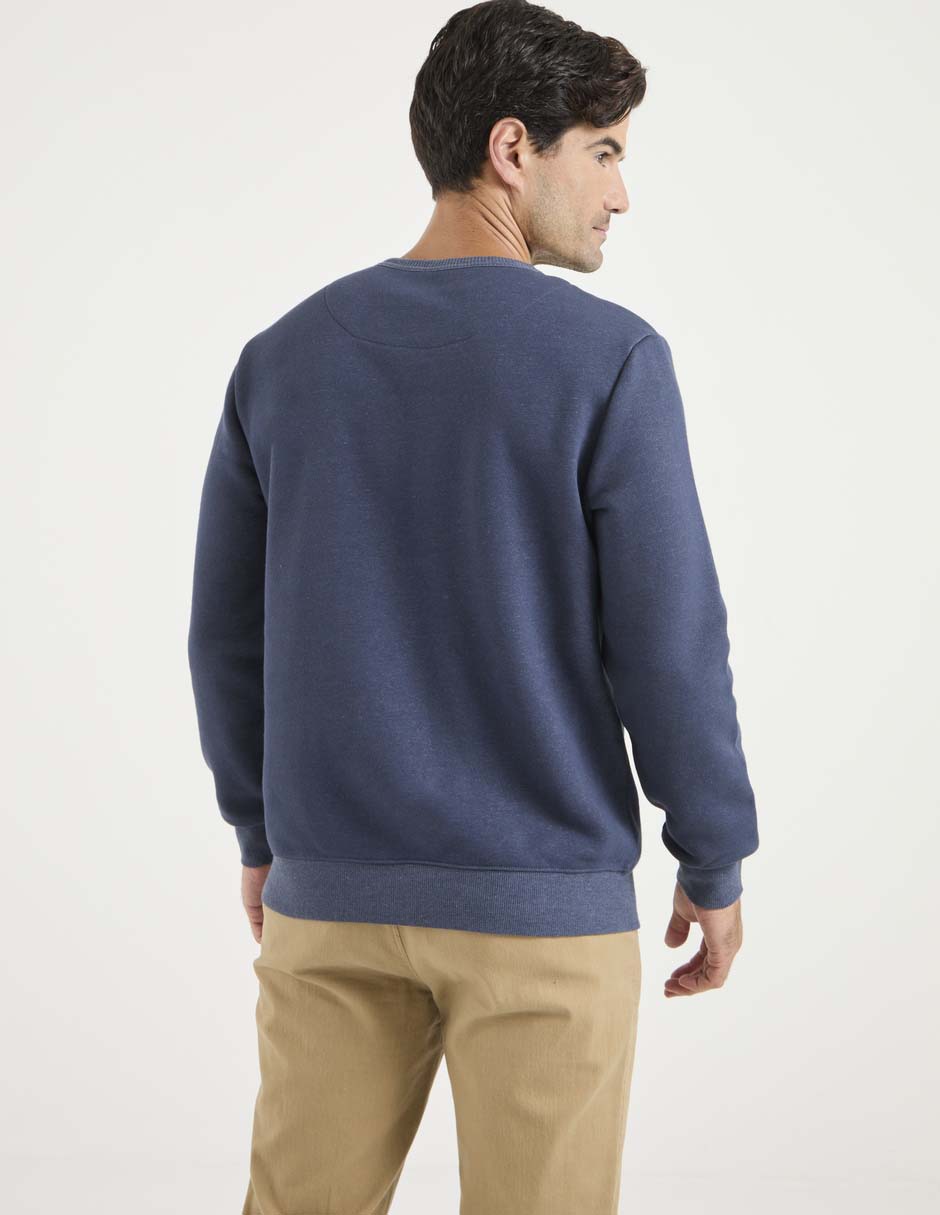 SUDADERA WKH25238-12 W, M, NAVY BLAZER