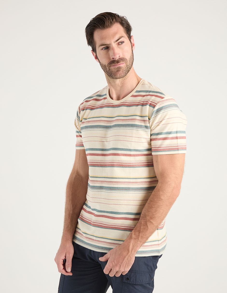 Playera cuello redondo para hombre