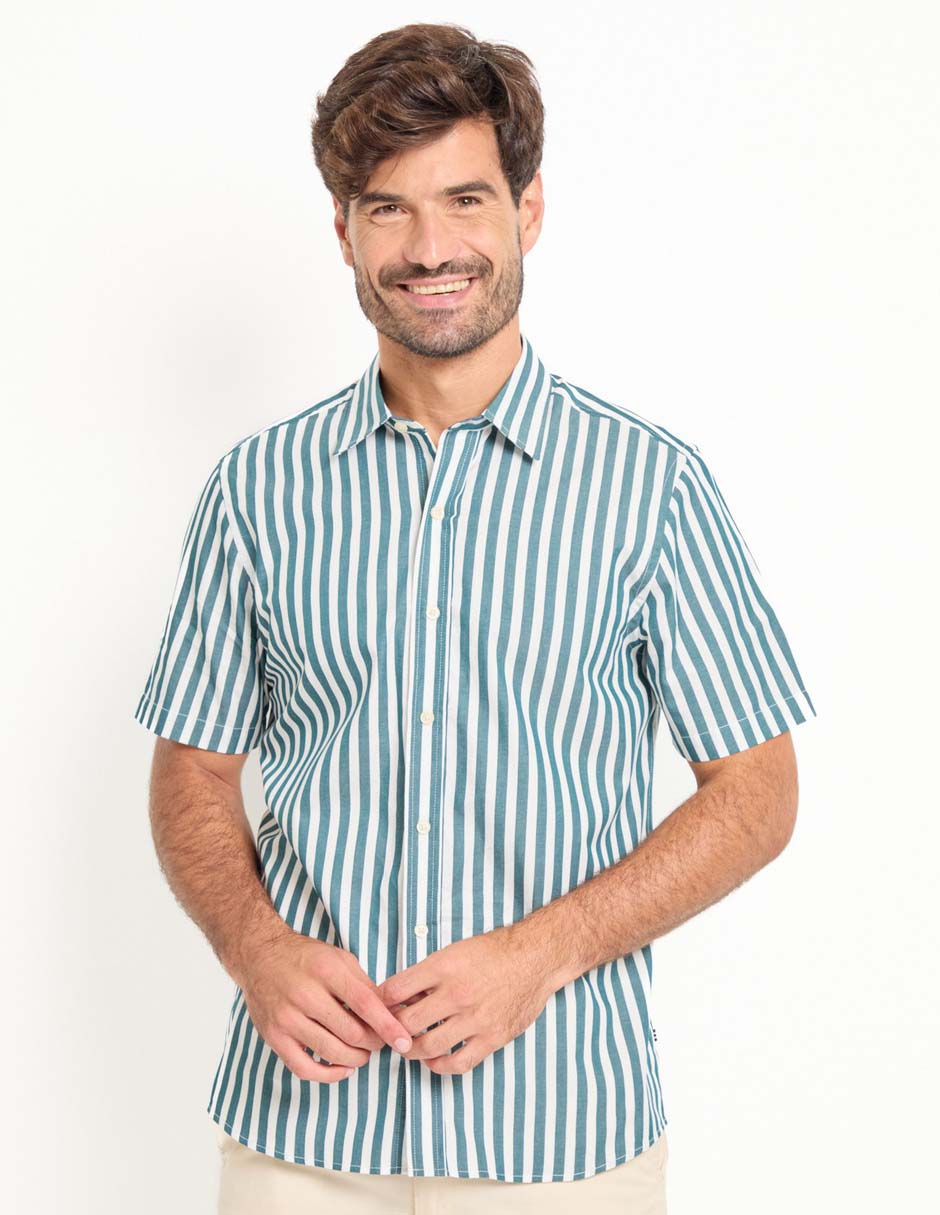 Camisa casual manga corta para hombre Camisa casual manga corta para hombre