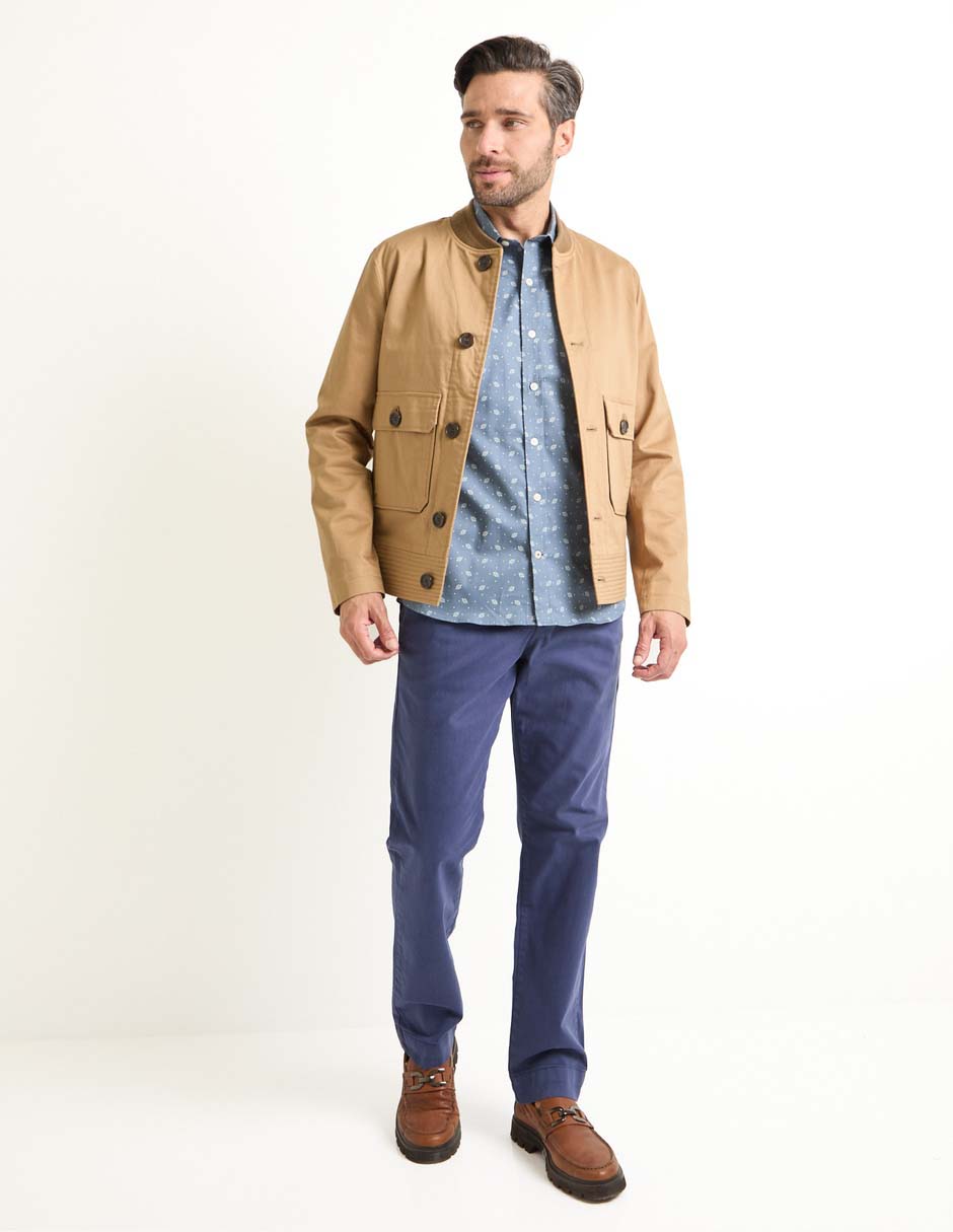 Camisa casual manga corta para hombre 3