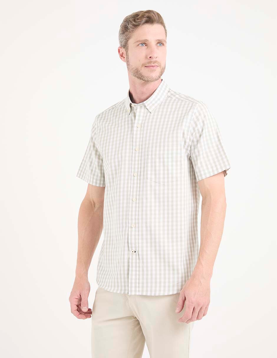 Camisa casual manga corta para hombre Camisa casual manga corta para hombre