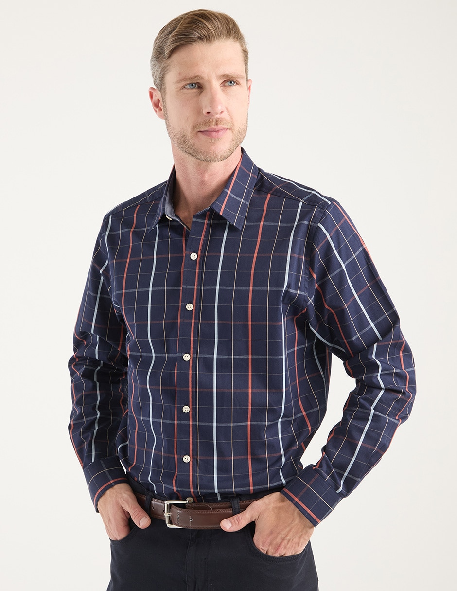 Camisa casual manga larga para hombre Camisa casual manga larga para hombre