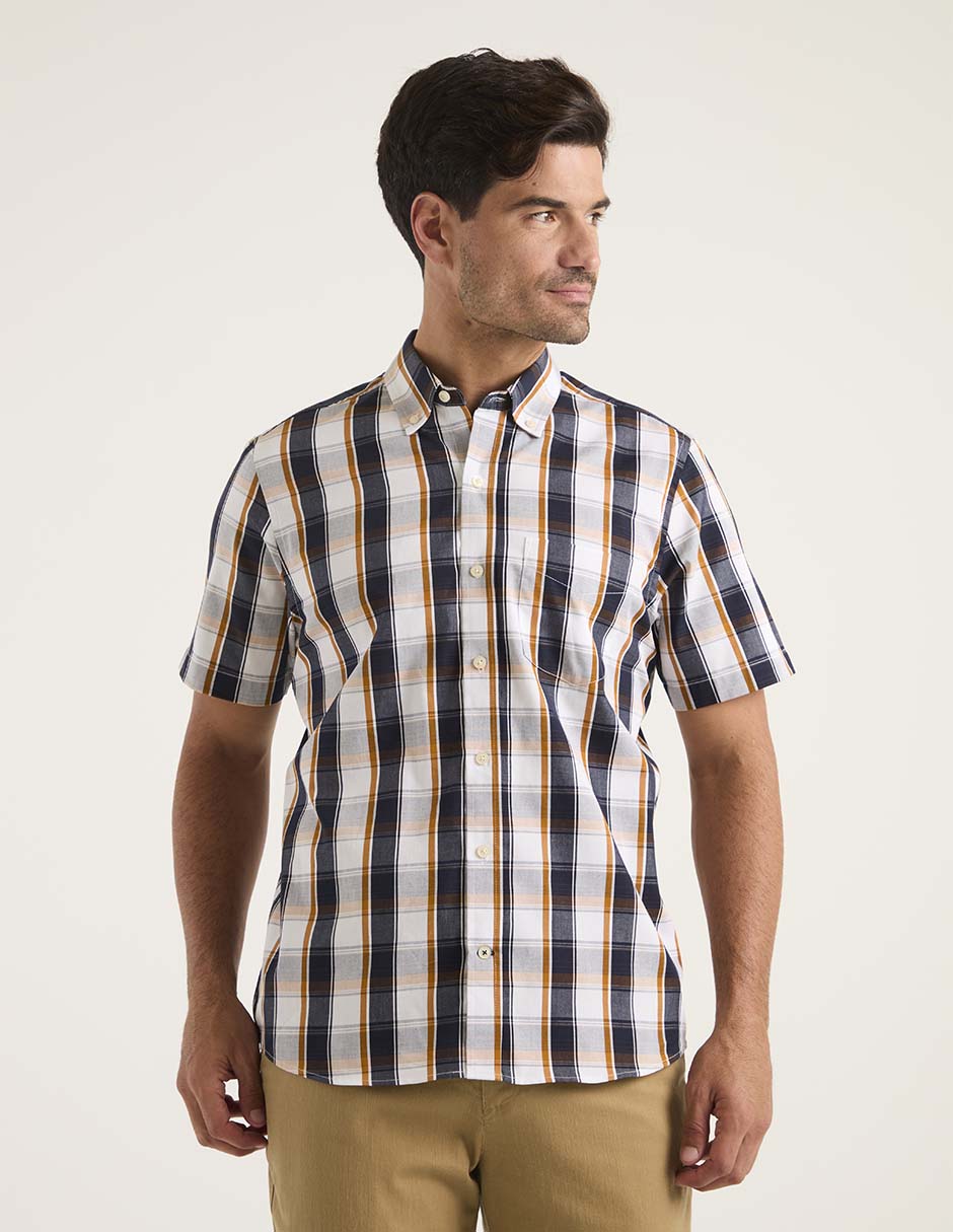Camisa casual manga corta para hombre Camisa casual manga corta para hombre