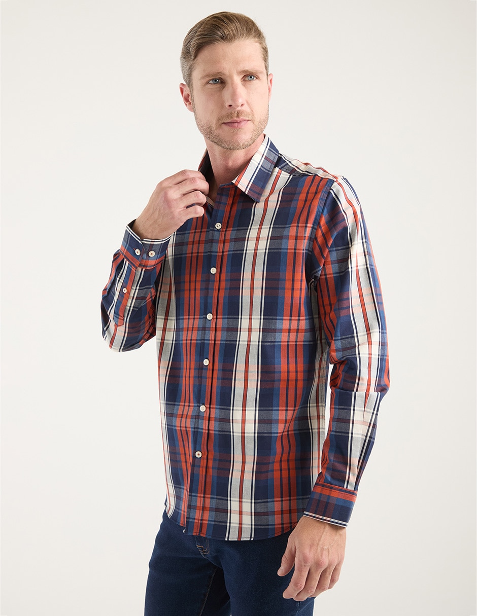 Camisa casual manga larga para hombre Camisa casual manga larga para hombre