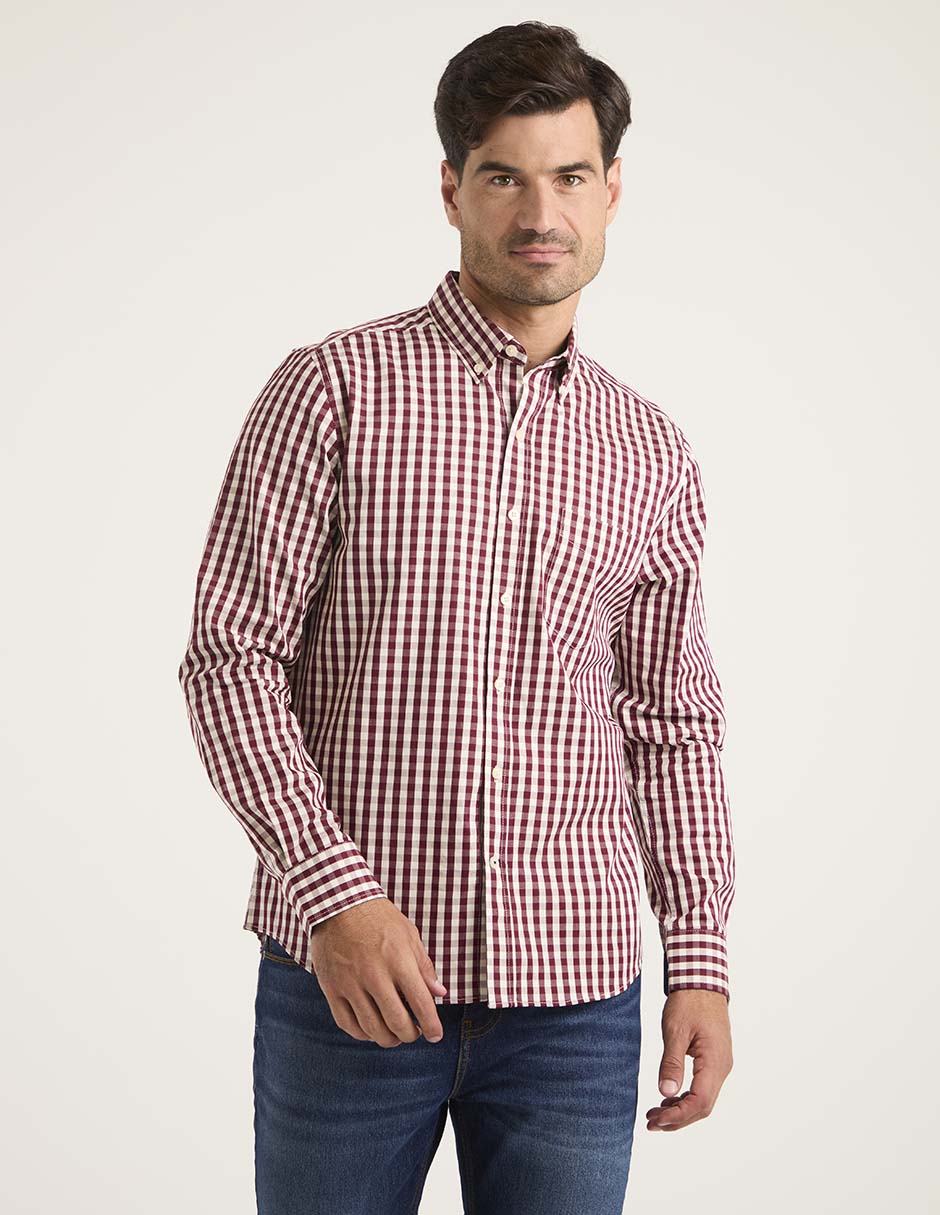 Camisa casual manga larga para hombre Camisa casual manga larga para hombre