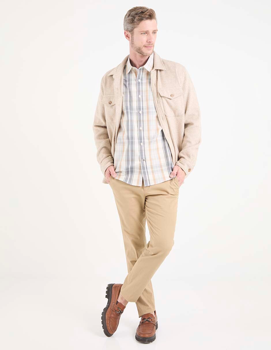 Camisa casual de algodón manga corta para hombre 3