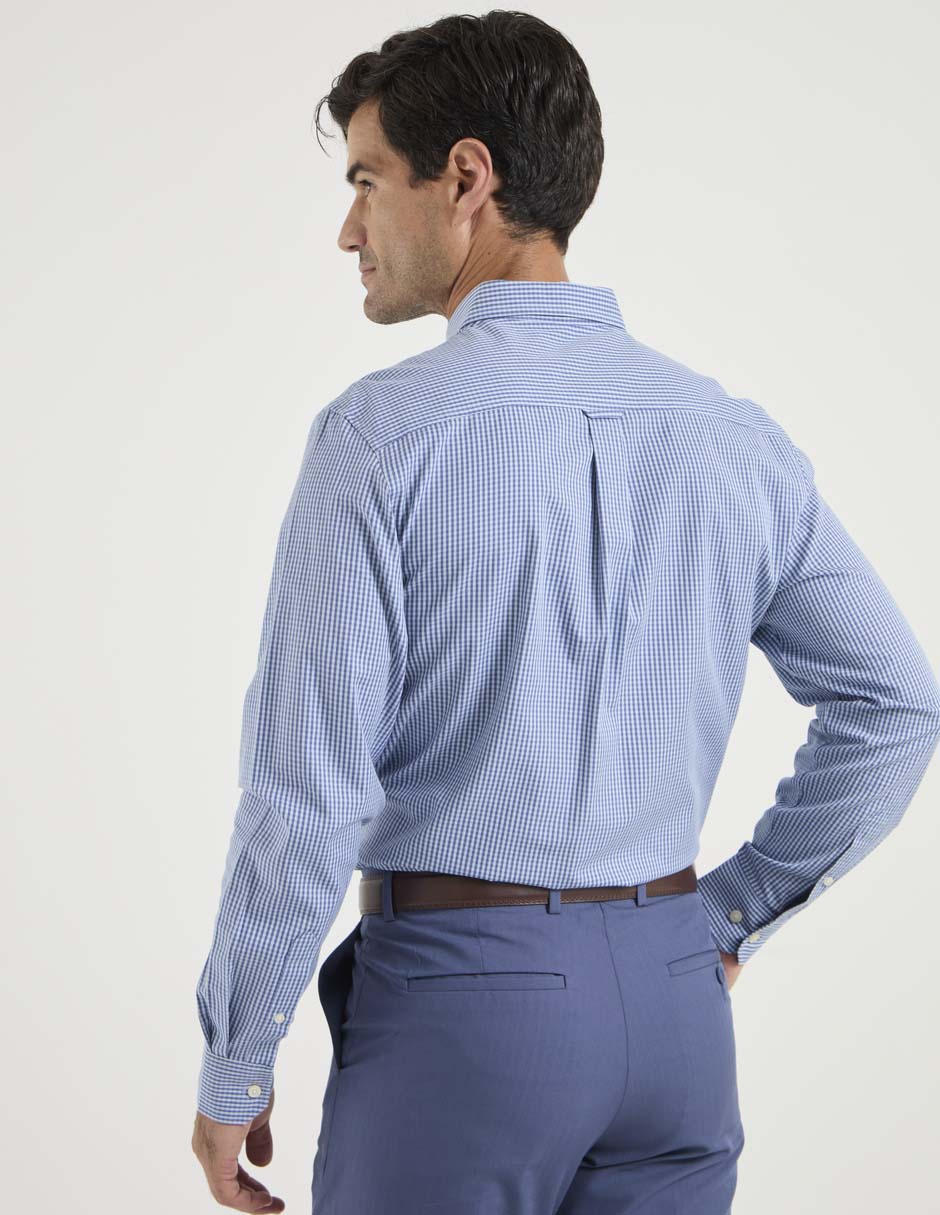 Camisa Business casual de algodón manga larga para hombre 2